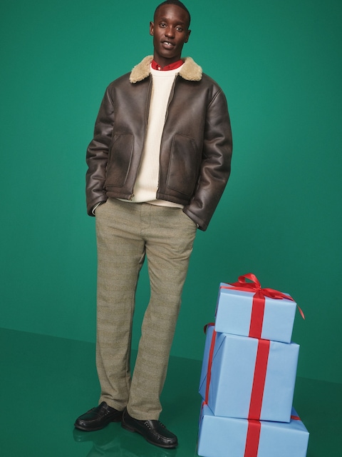 Shearling Aviator Jacket