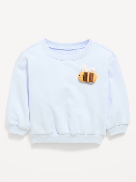 Printed Crew-Neck Sweatshirt for Baby