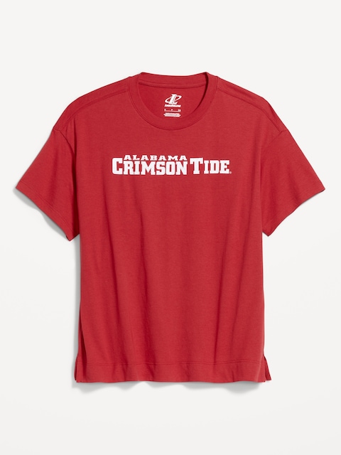 College Crew-Neck T-Shirt for Women