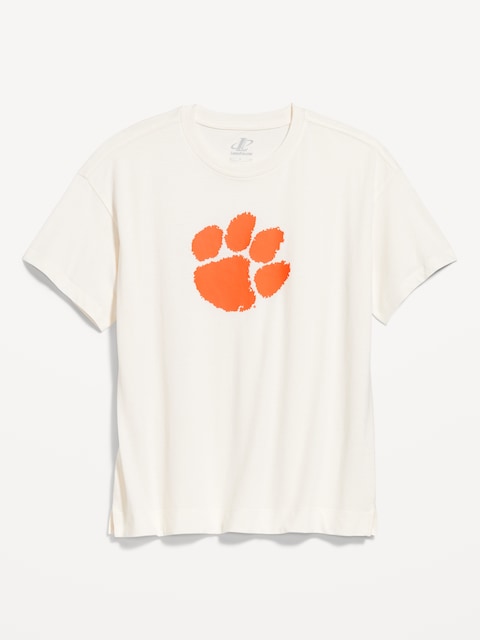 College Crew-Neck T-Shirt for Women