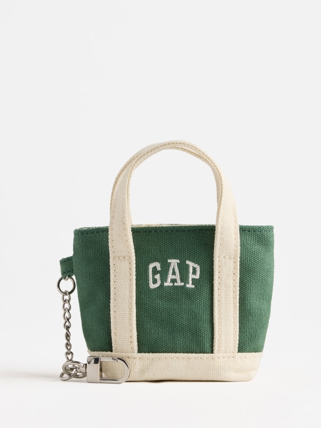 Gap Logo Tote Keychain Charm