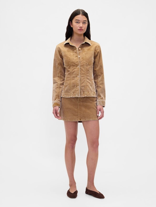 コーデュロイ フィットジャケット-1