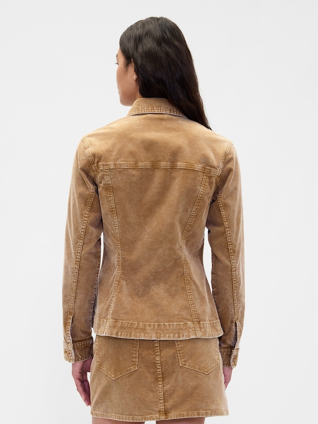 コーデュロイ フィットジャケット-2