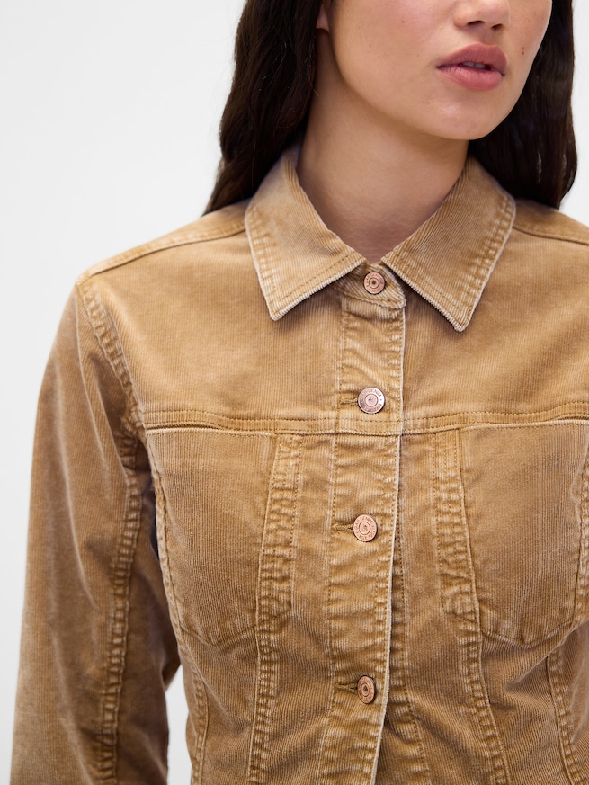 コーデュロイ フィットジャケット-3