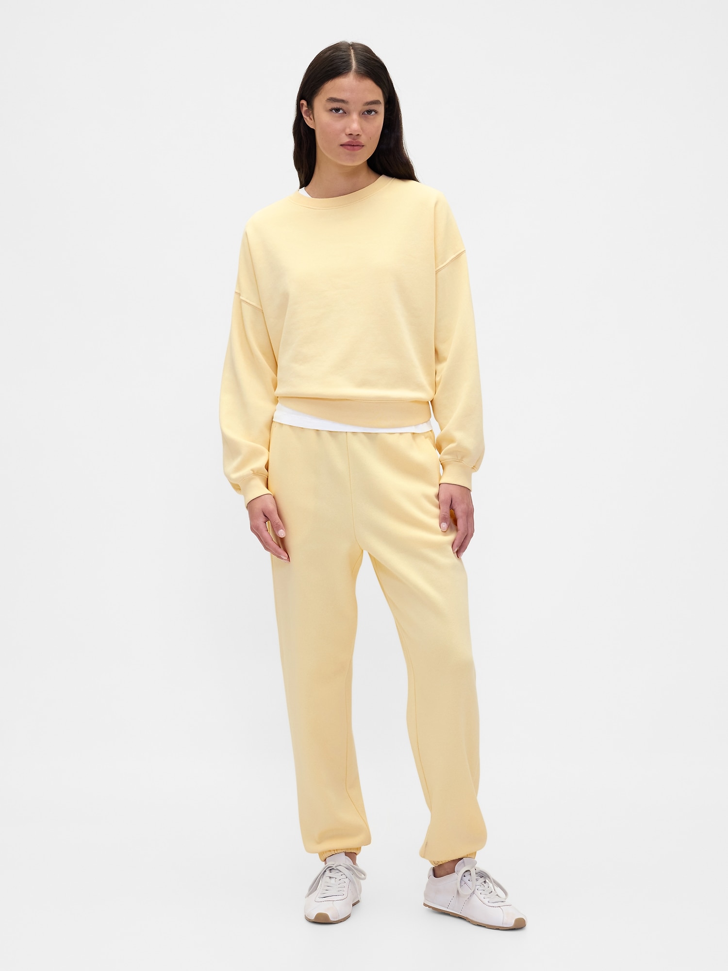 PANTALON DE JOGGING DÉCONTRACTÉ À TAILLE HAUTE VINTAGEDOUX