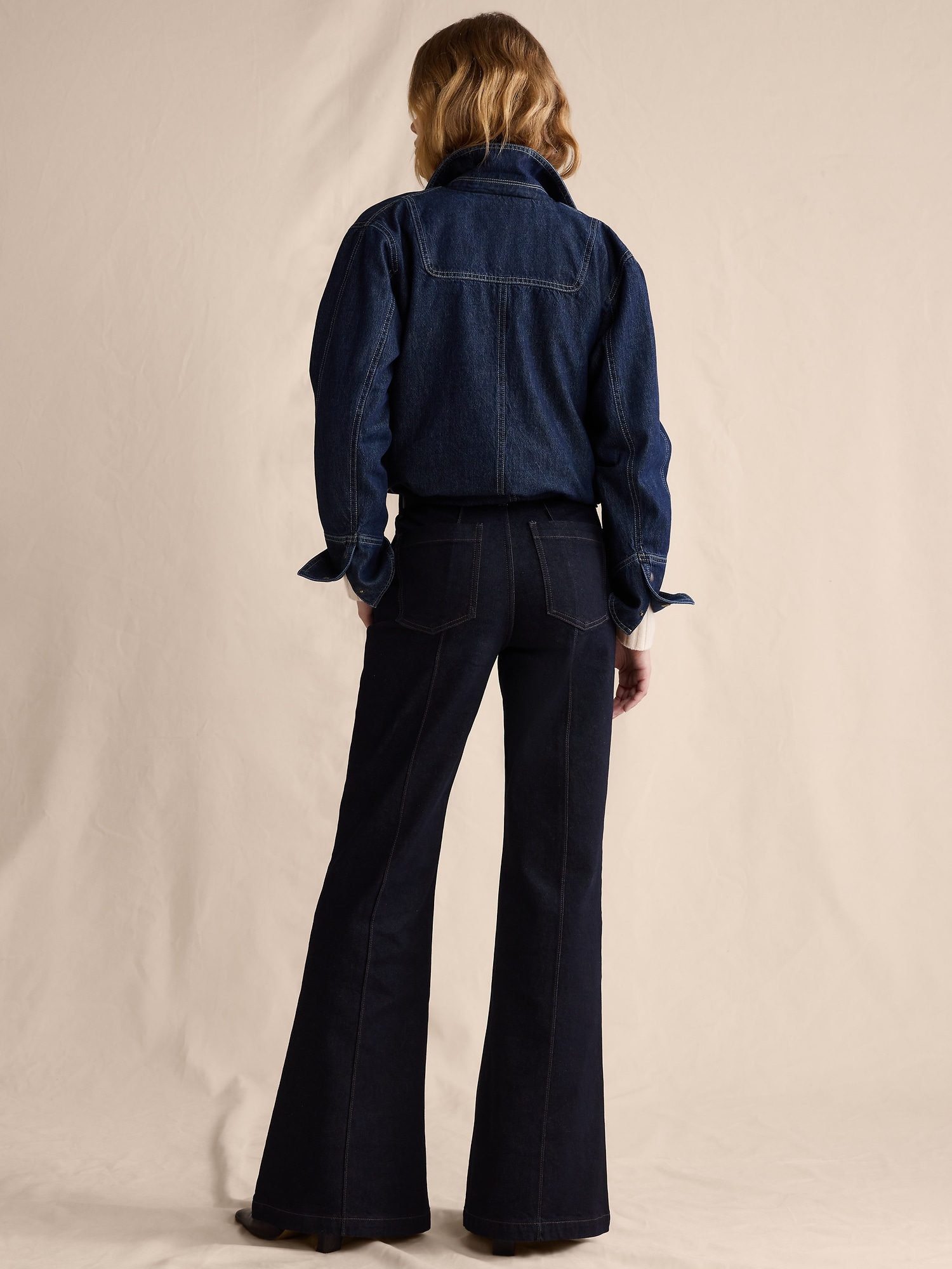 ハイライズ スーパー フレアージーンズ-2