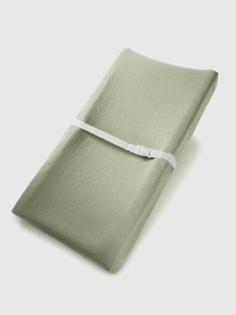 Comfy Cubs Muslin Fitted Changing Pad Cover