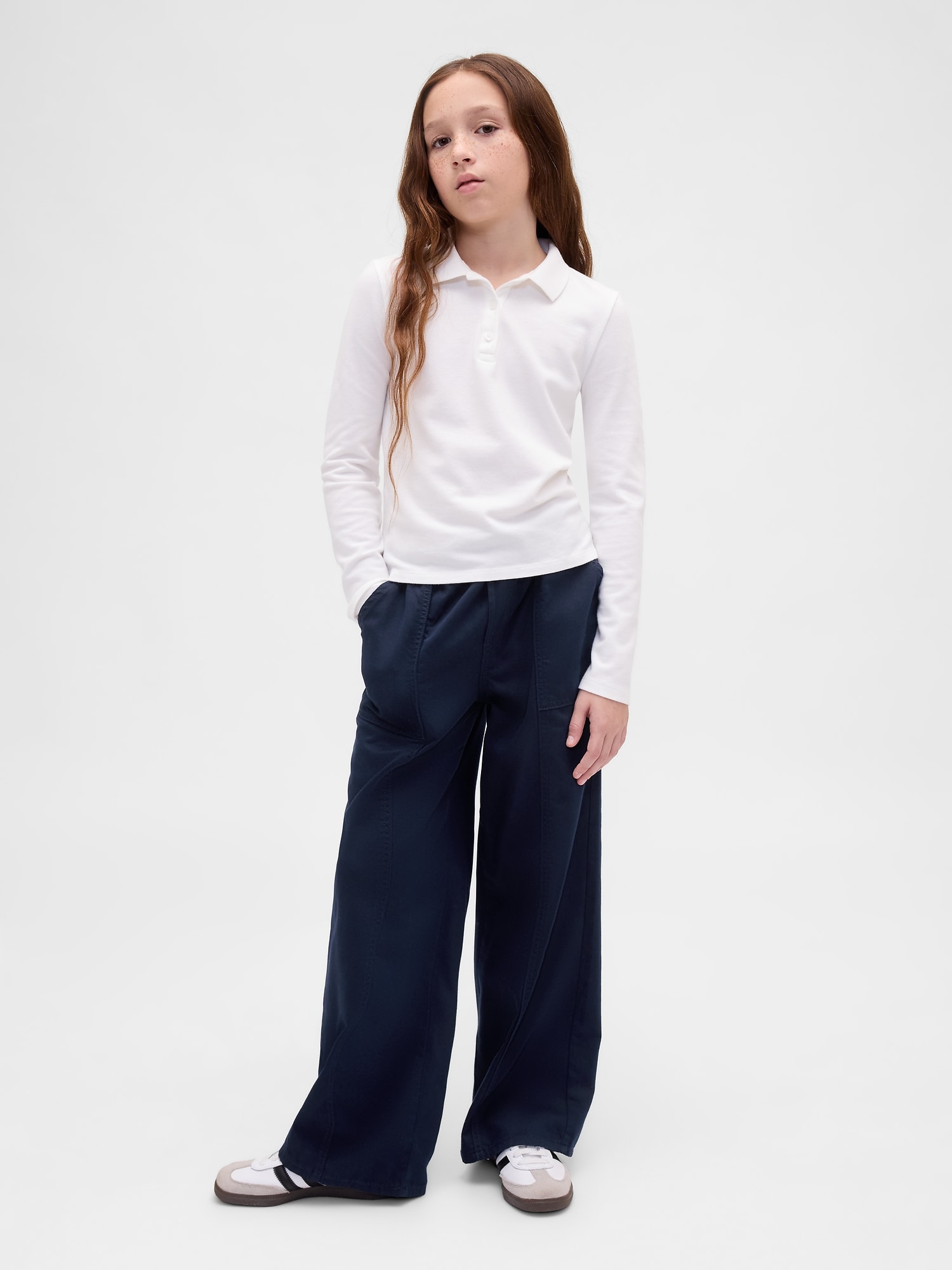 PANTALON CONFORT À JAMBE LARGE D'UNIFORME POUR ENFANT
