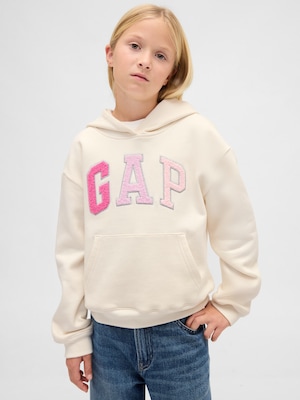 リラックスフィット GAPロゴパーカー (キッズ)