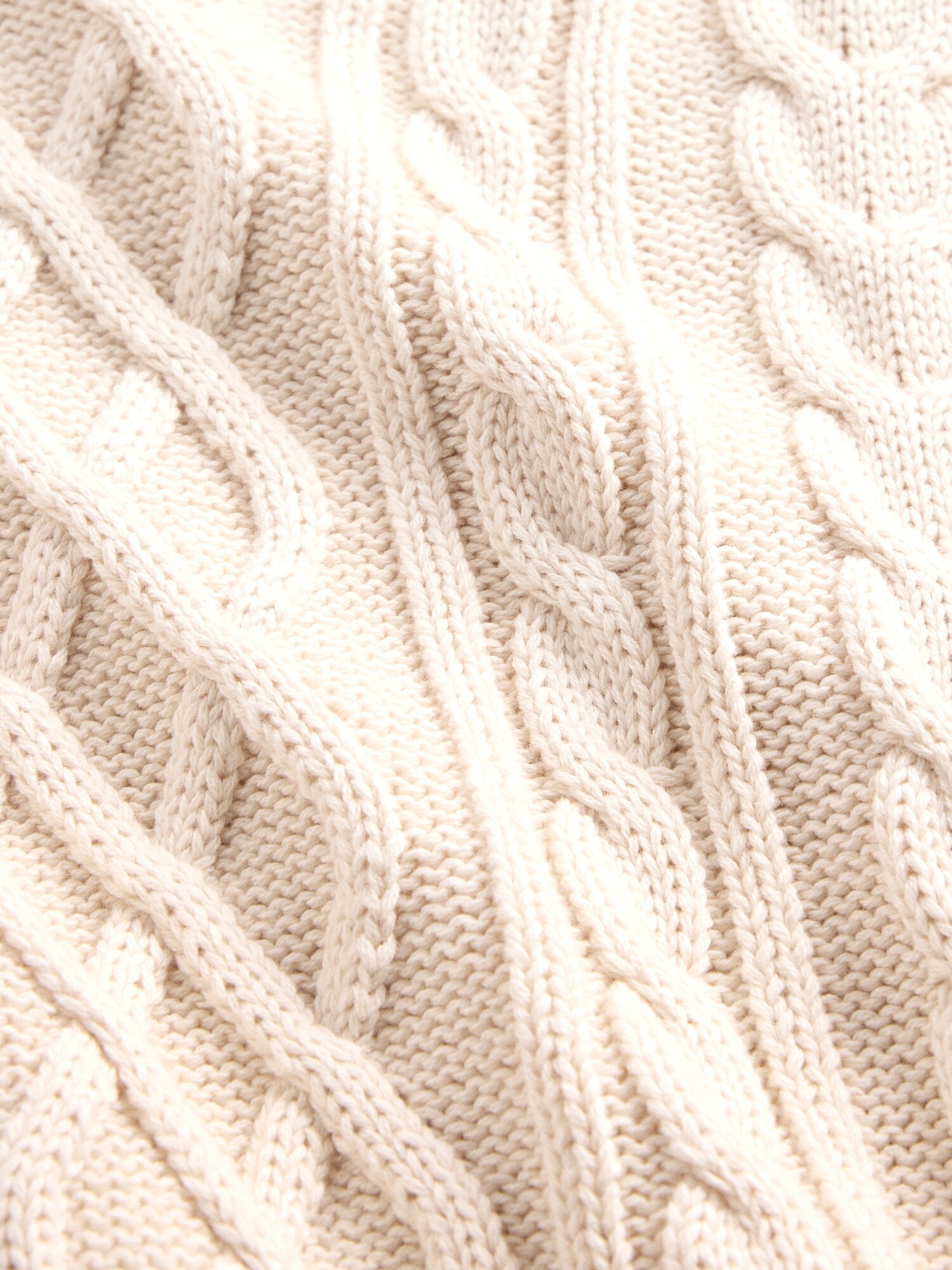 ケーブルニット クルーネックセーター (キッズ)-4