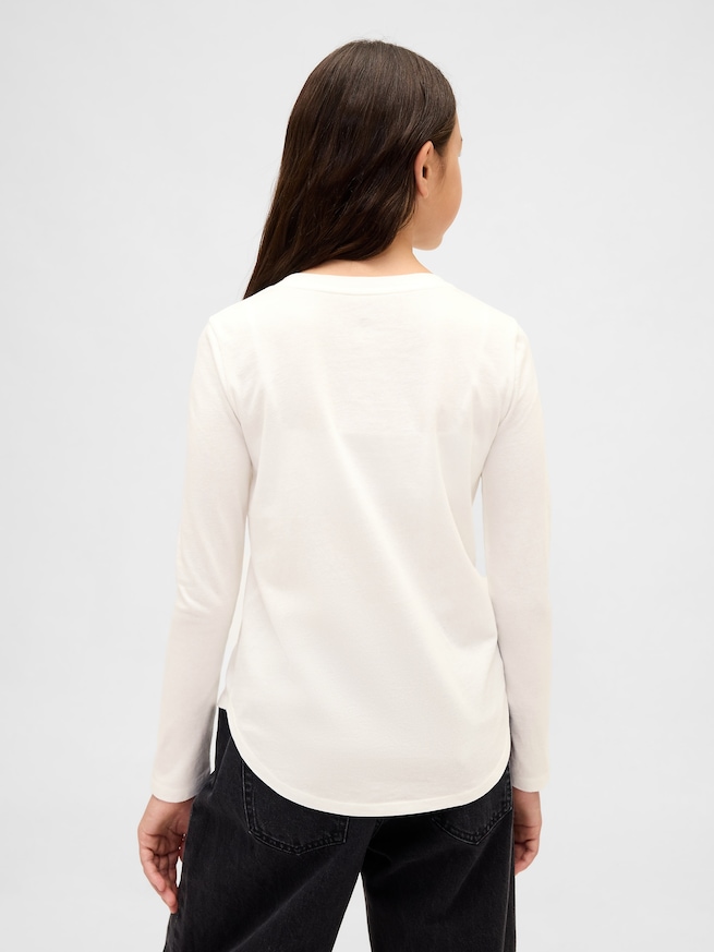 リラックスフィット フリッピースパンコール グラフィック Tシャツ (キッズ)-1