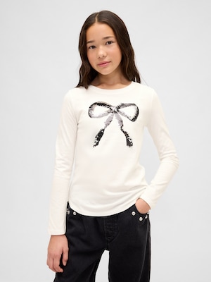 リラックスフィット フリッピースパンコール グラフィック Tシャツ (キッズ)