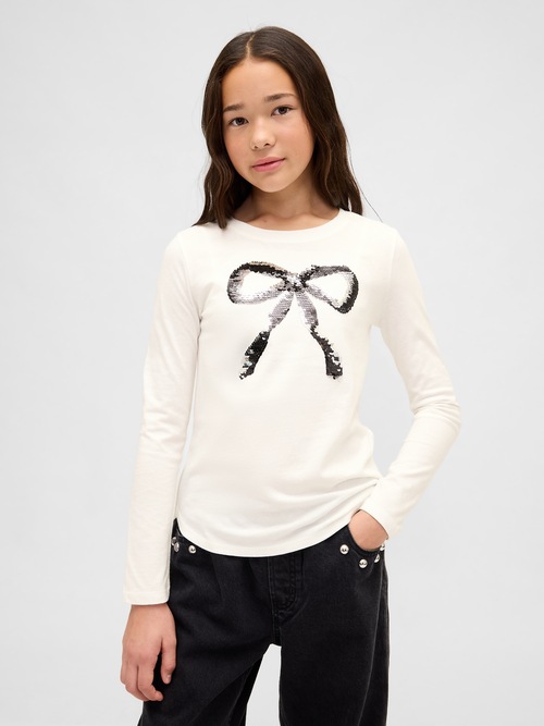 リラックスフィット フリッピースパンコール グラフィック Tシャツ (キッズ)