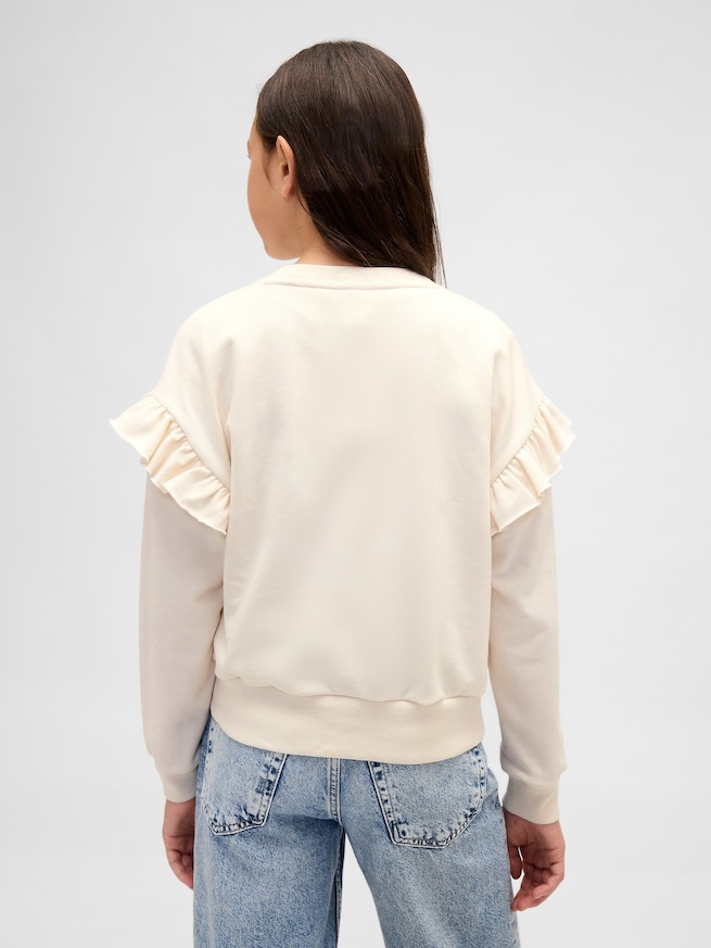 フリッピースパンコール グラフィック スウェットシャツ (キッズ)-1