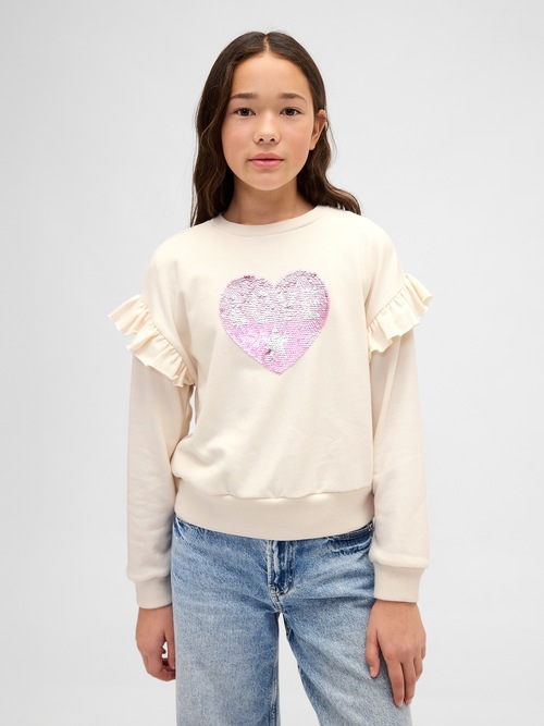 フリッピースパンコール グラフィック スウェットシャツ (キッズ)