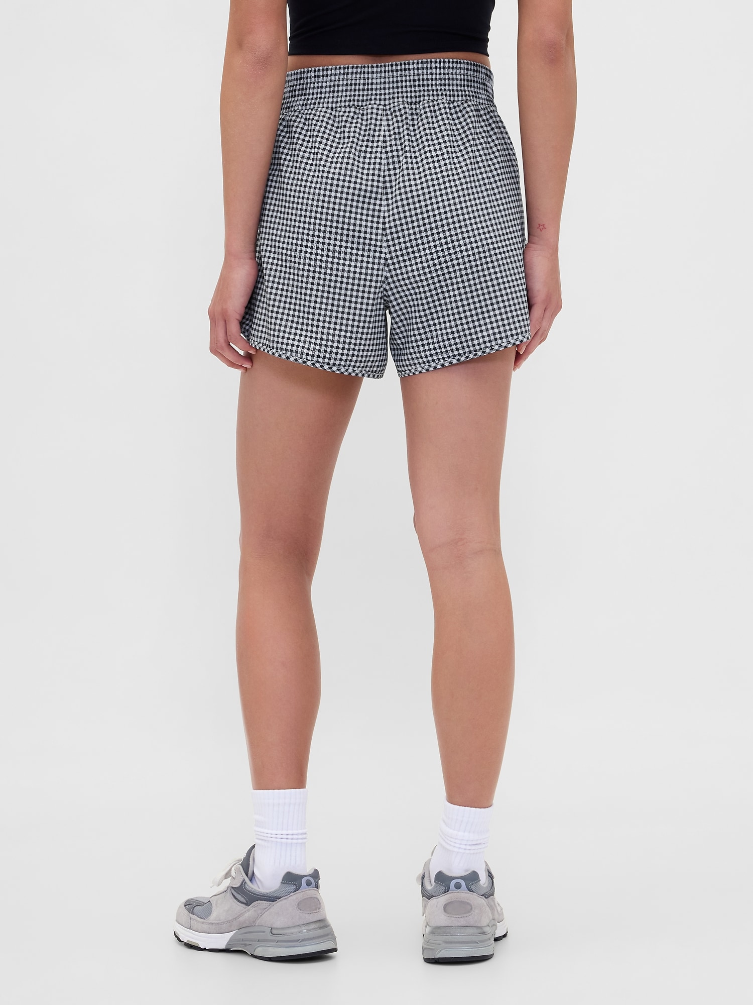 GapFit テック ハイライズ ランニング ショートパンツ-2