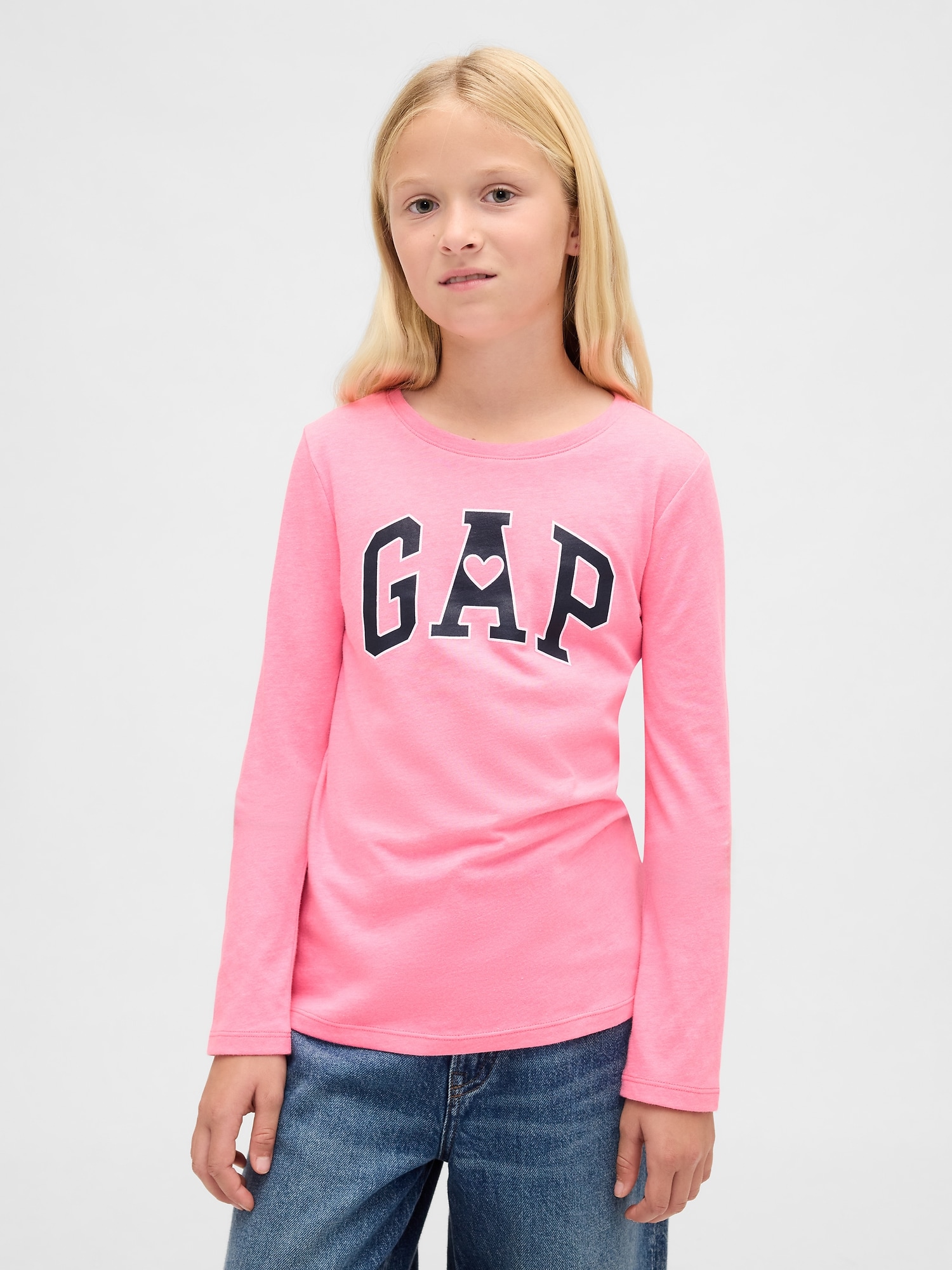 Gap GAPロゴTシャツ (キッズ)