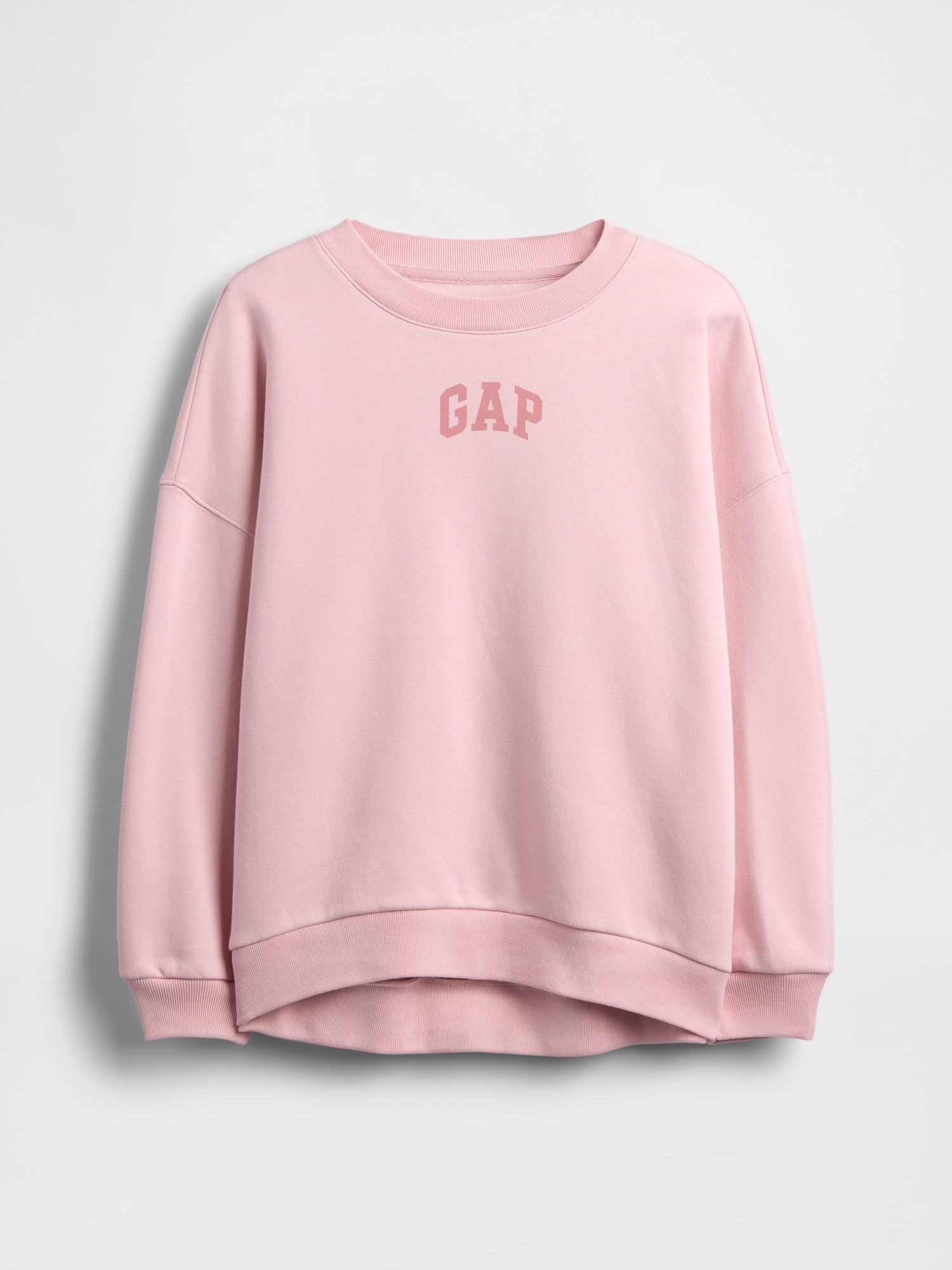 Gap ヴィンテージソフト オーバーサイズ GAPロゴ スウェットシャツ (キッズ)