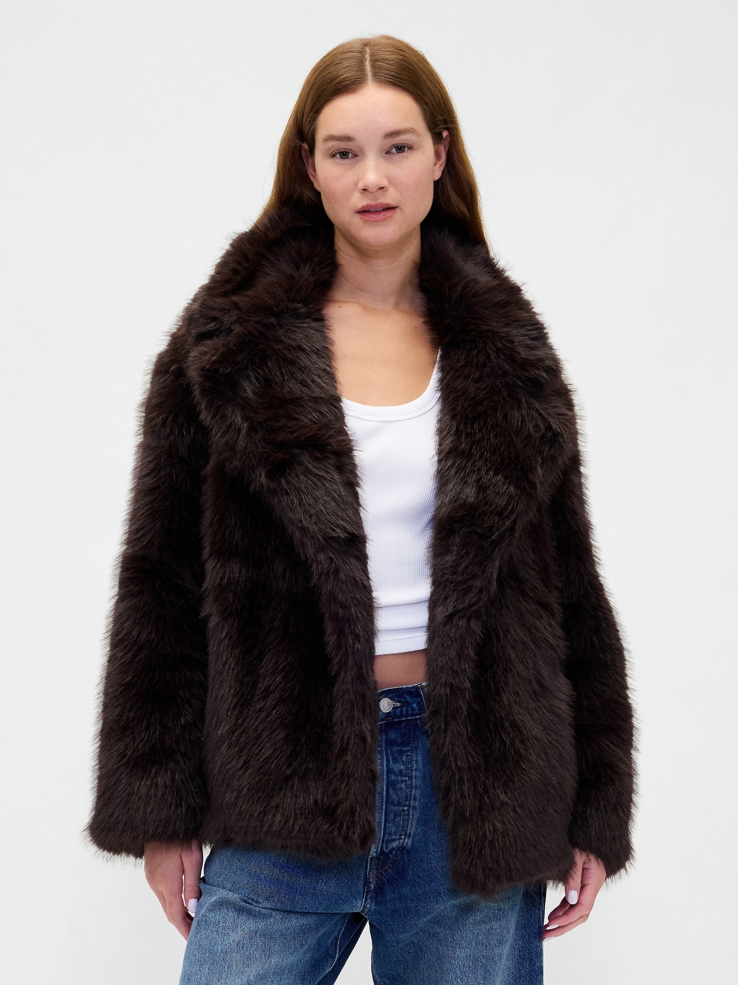 Faux Fur Coat