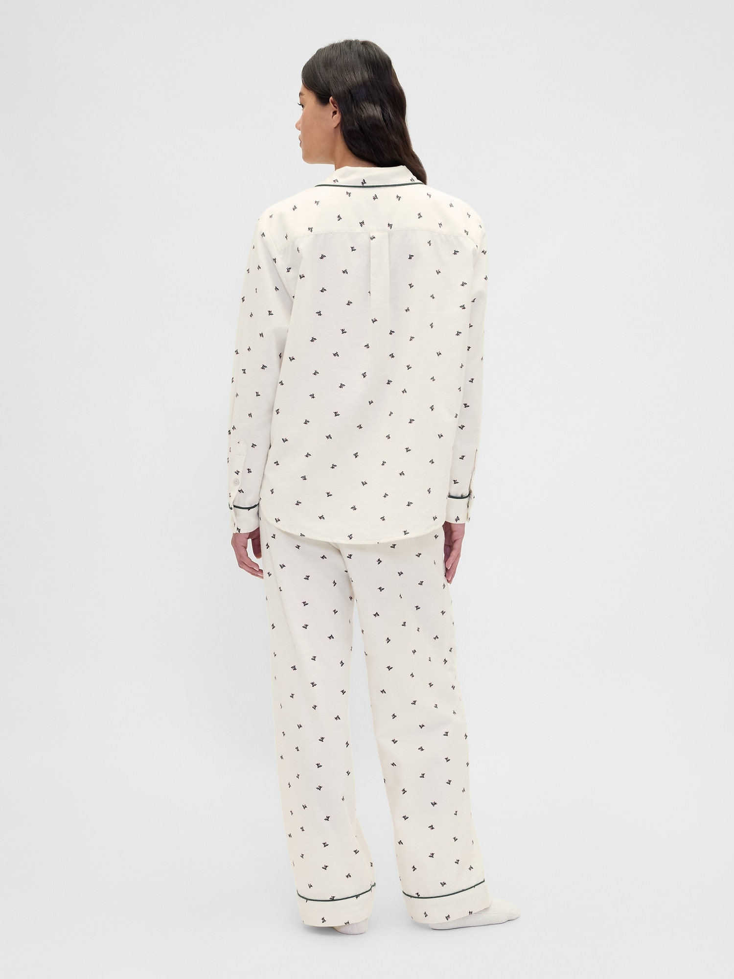 ソフト フランネル パジャマセット-3