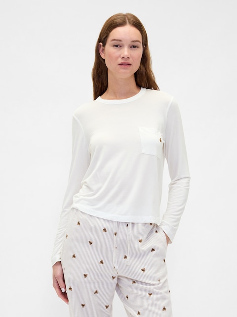 Softest Modal Pocket PJ T-Shirt