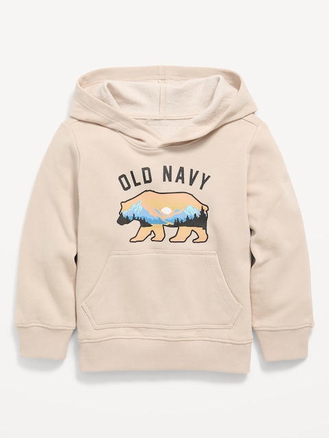 Logo-Graphic Hoodie for Toddler Boys