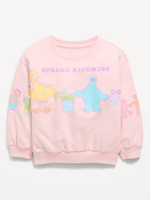 Licensed Graphic Sweatshirt for Toddler Girls