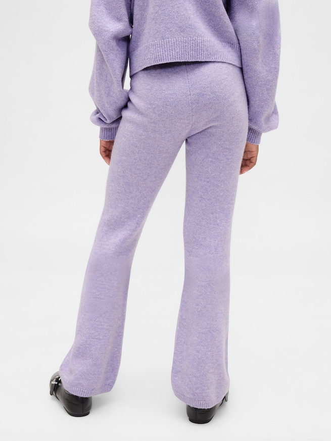 CashSoft カシミヤタッチ フレア ニットパンツ (キッズ)-3