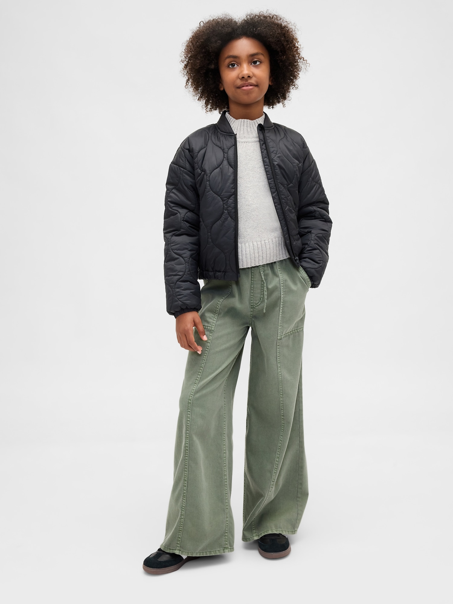 PANTALON BALLON EN SERGÉ POUR ENFANT
