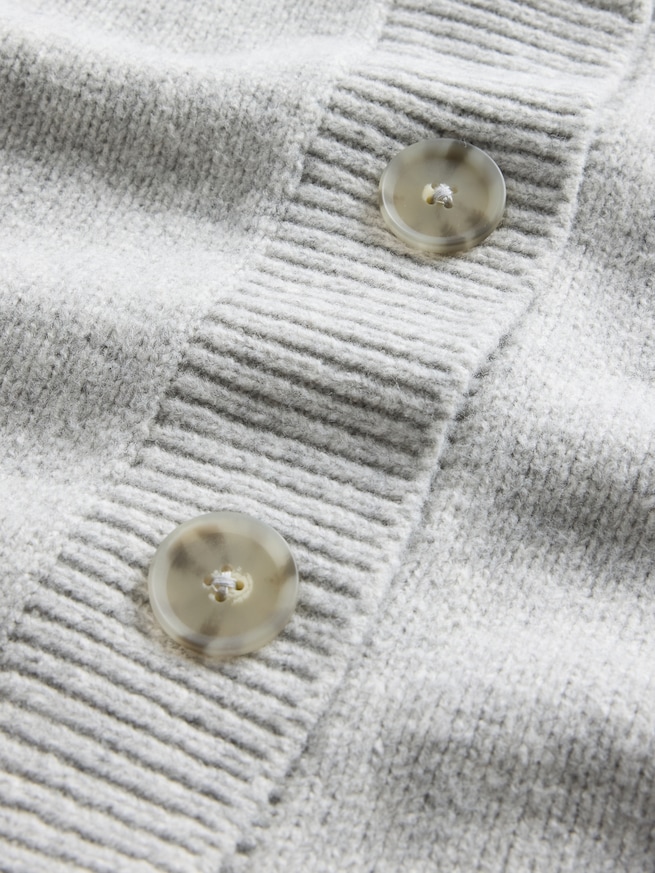 CashSoft カシミヤタッチ オーバーサイズ チャンキー カーディガン-3