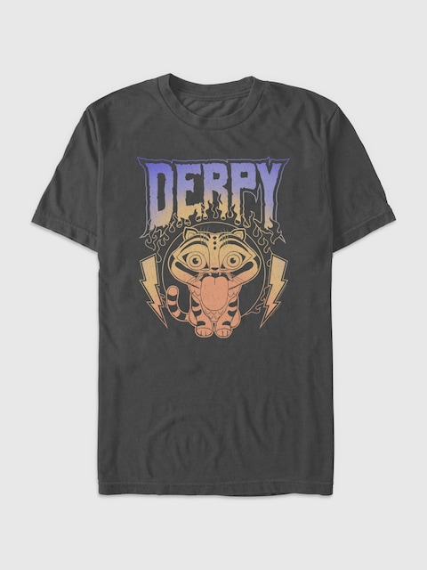 K-Pop Demon Hunters Derp Metal Graphic T-Shirt