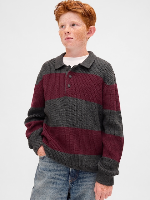 Kids Polo Sweater