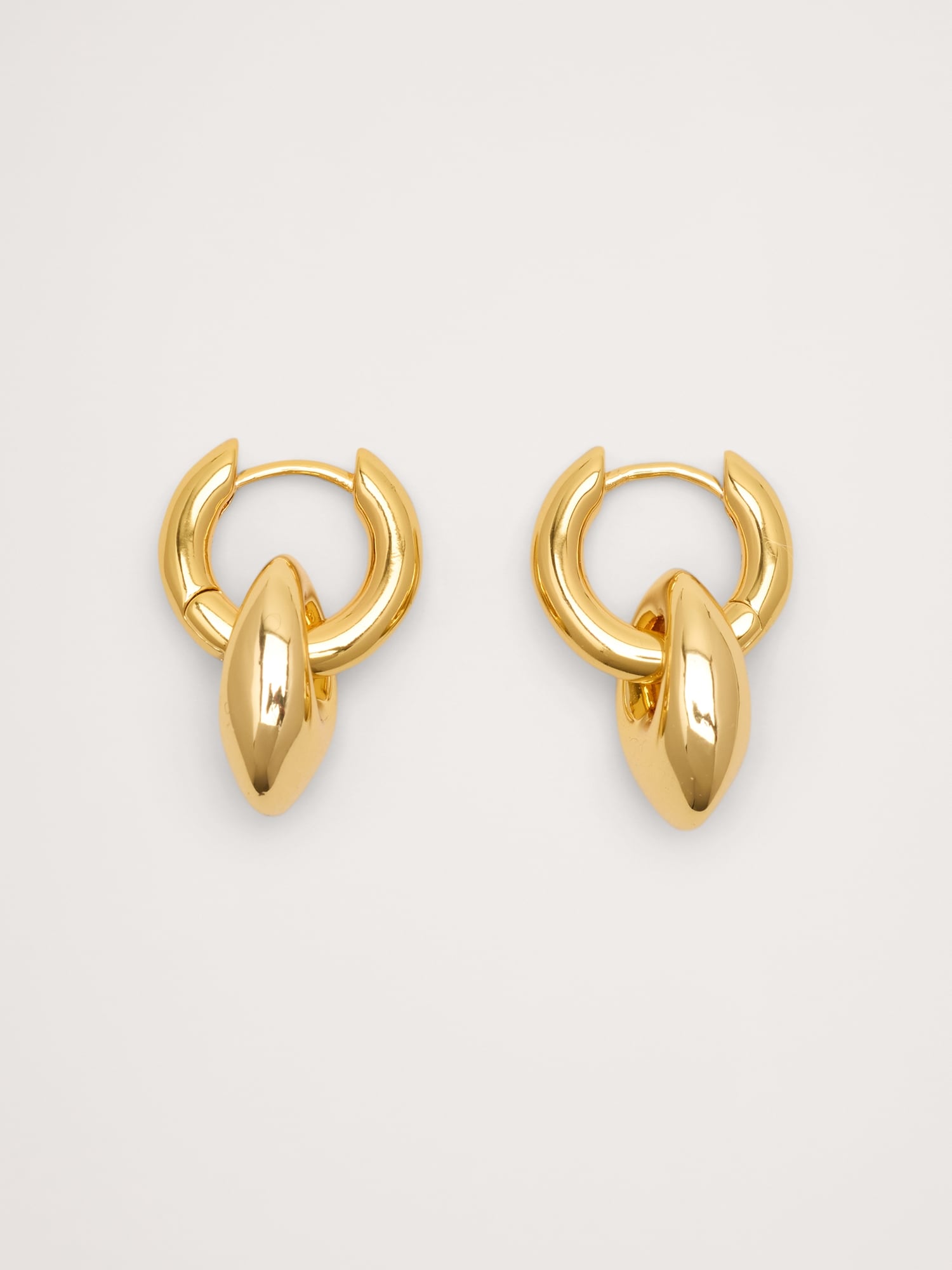 Petit Pebble Hoops by Anni Lu