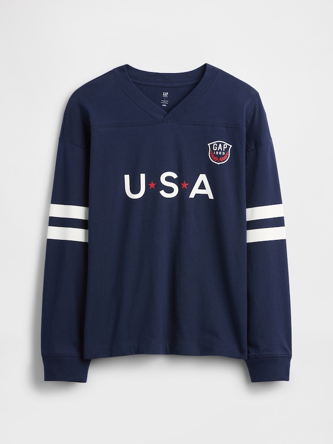 リラックスフィット グラフィックTシャツ (キッズ)-0