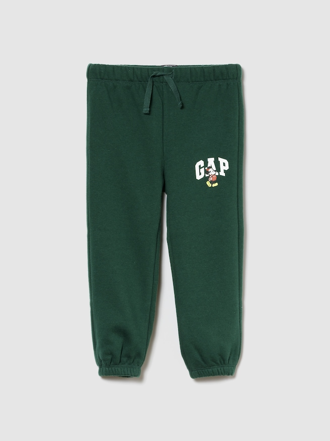 babyGap × ディズニー ミッキーマウス リラックスフィット GAPロゴ プルオンジョガーパンツ-0