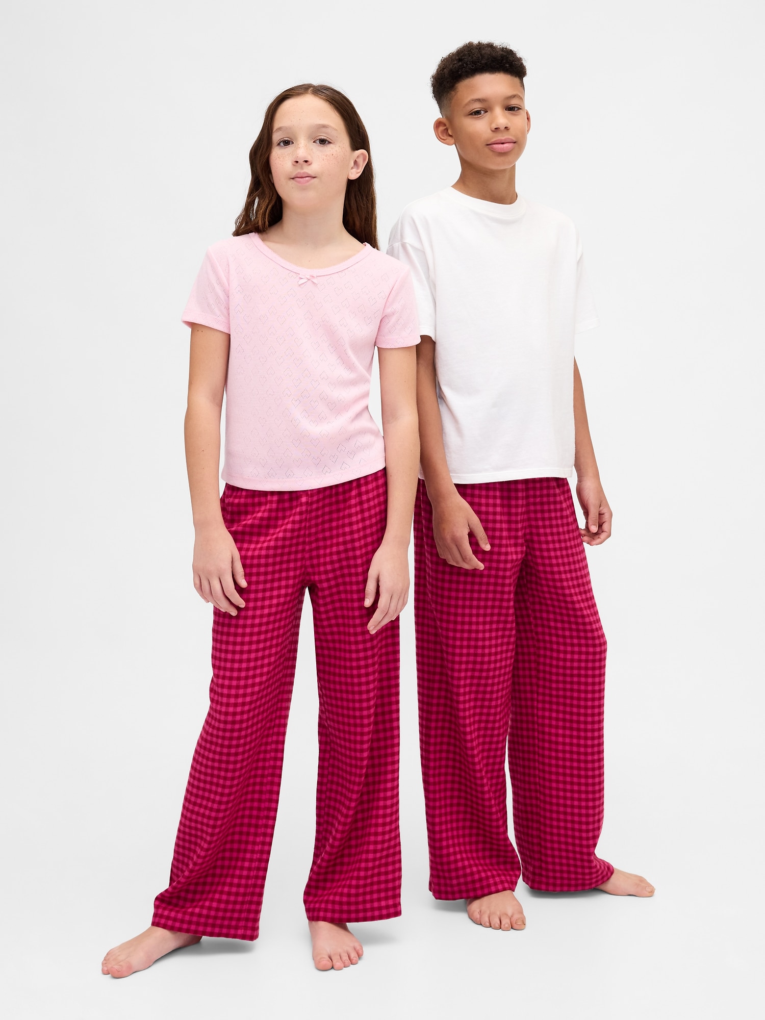 Kids Recycled Flannel PJ Pants