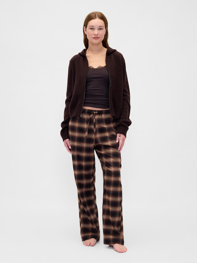 スーパーソフト フランネル パジャマパンツ (ユニセックス)-2