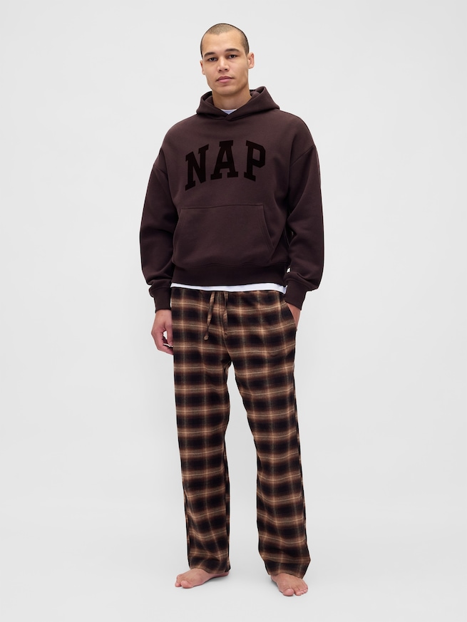 スーパーソフト フランネル パジャマパンツ (ユニセックス)-3