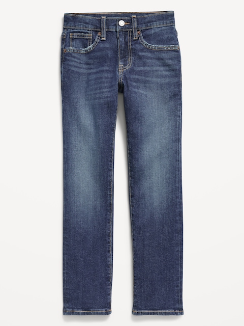 Straight-Leg Built-In Flex Jeans for Boys