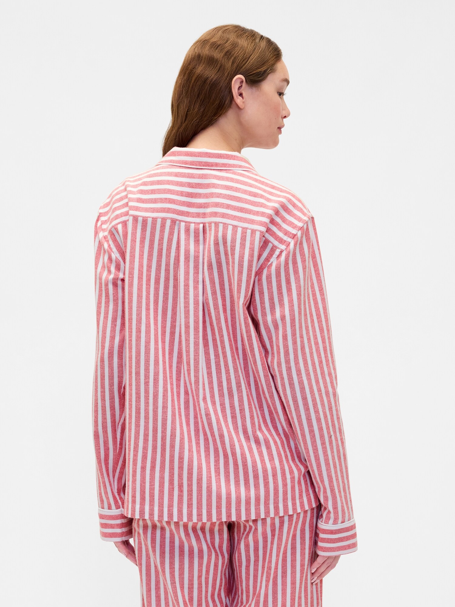 Gap公式オンラインストア | スーパーソフト フランネル パジャマシャツ