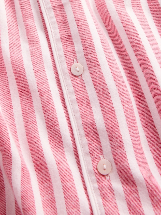 スーパーソフト フランネル パジャマシャツ (ユニセックス)-5