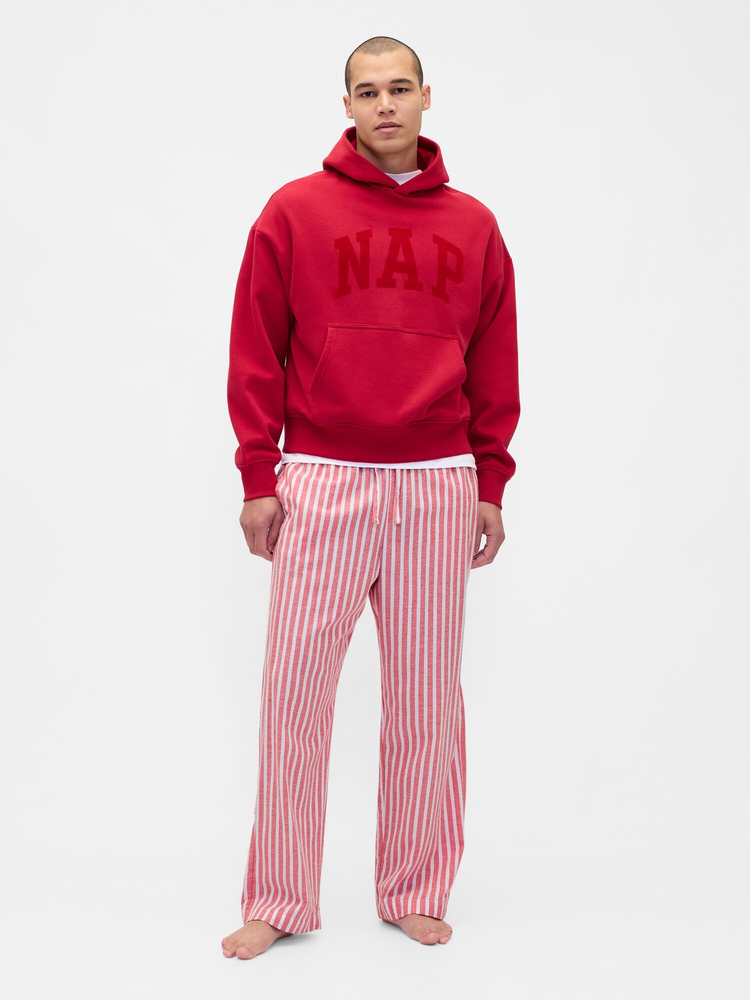 スーパーソフト フランネル パジャマパンツ (ユニセックス)-3