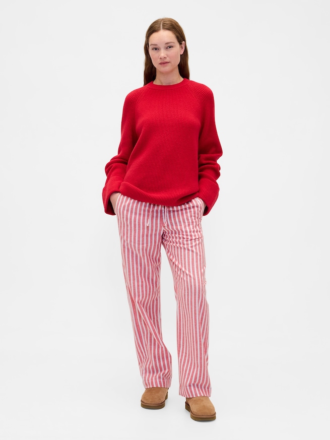 スーパーソフト フランネル パジャマパンツ (ユニセックス)-5