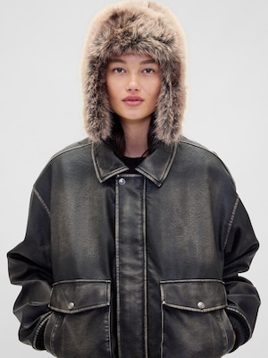 フェイクファー トラッパーハット