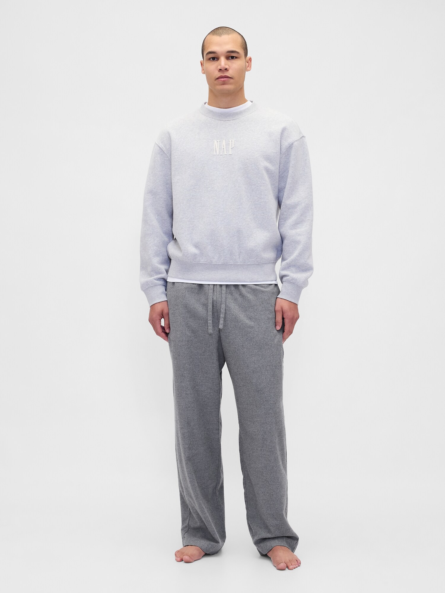 スーパーソフト フランネル パジャマパンツ (ユニセックス)-3