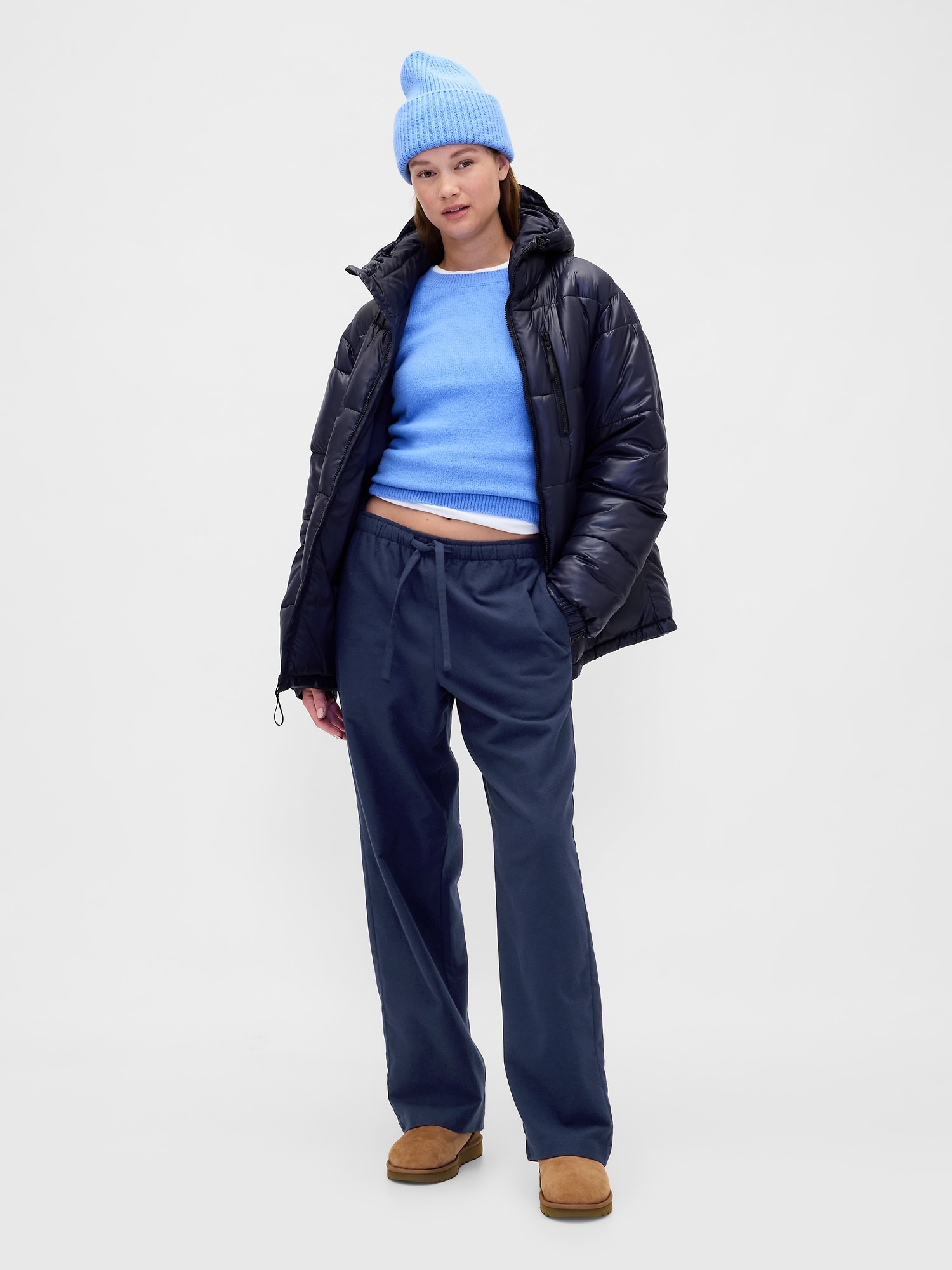 スーパーソフト フランネル パジャマパンツ (ユニセックス)-7