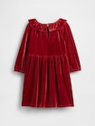 べロア ラッフルフリル 襟付きワンピース (幼児・ベビー)-2