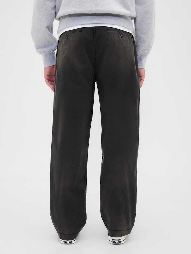 バギー カーキパンツ-3