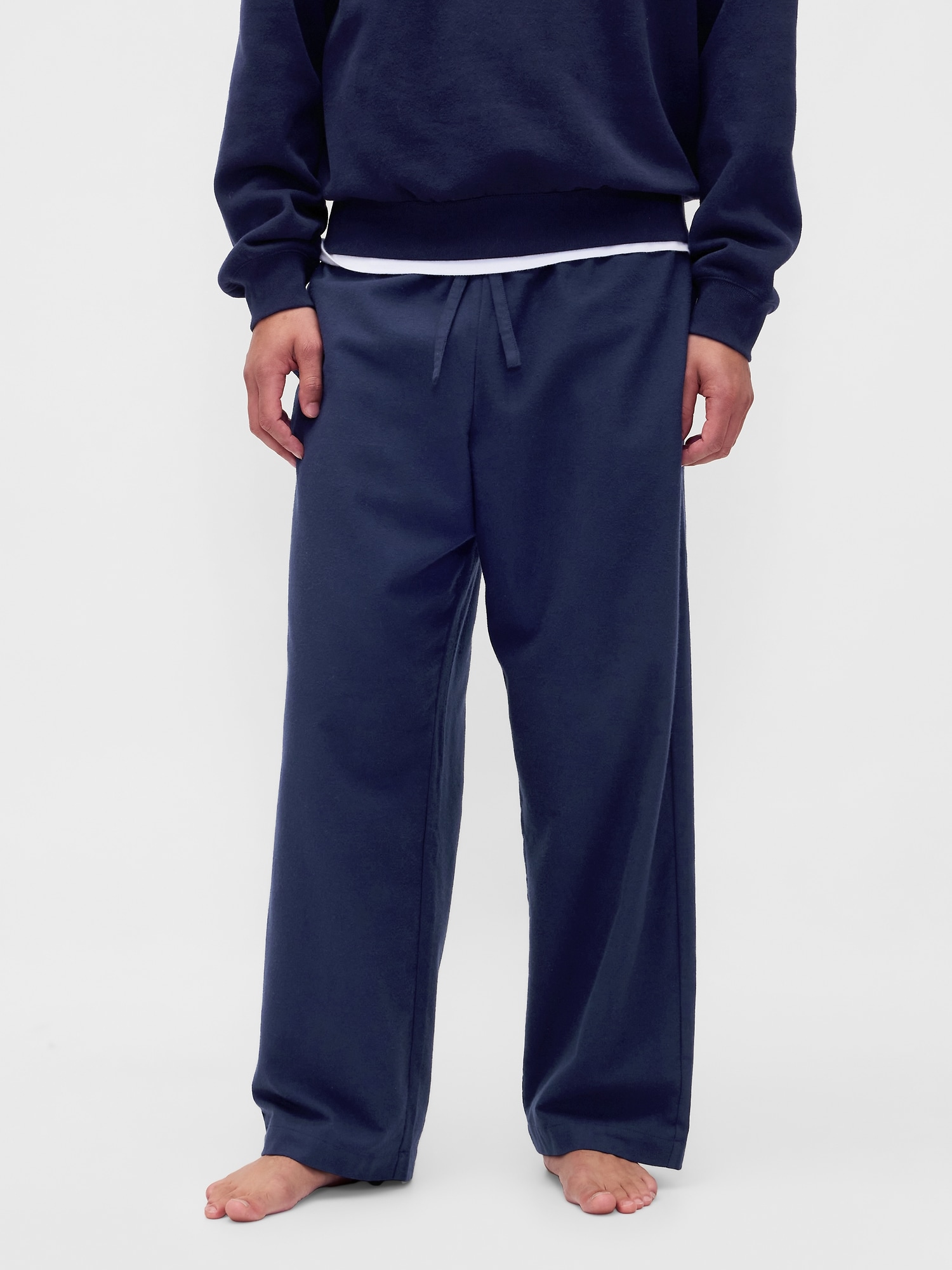 スーパーソフト フランネル パジャマパンツ (ユニセックス)-0