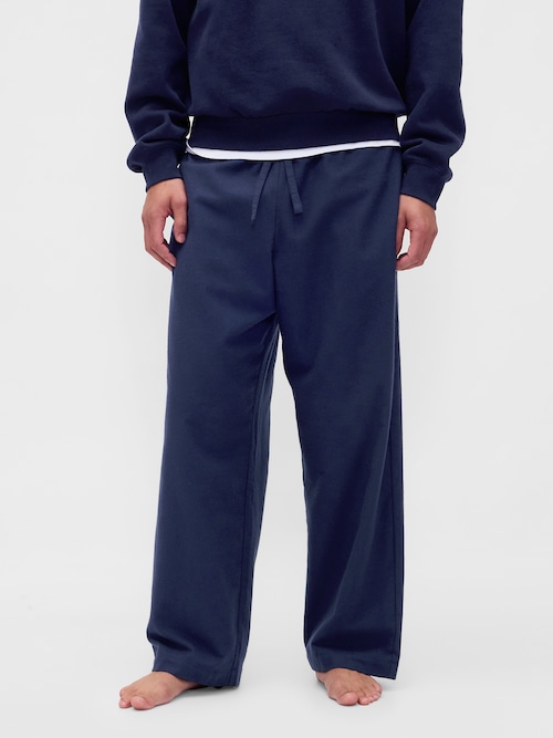 スーパーソフト フランネル パジャマパンツ (ユニセックス)